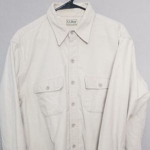 Vintage LL Bean Camper Chamois Shirt